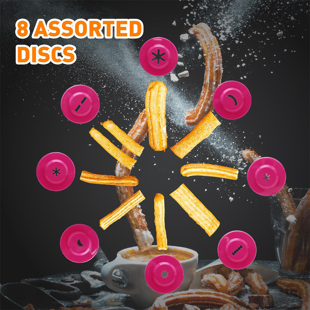 Churros Maker Gun - DIY 수동 쿠키 프레스 메이커 기계