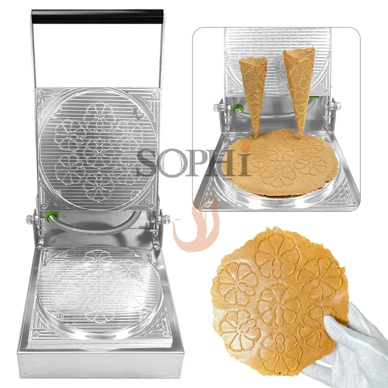 Waffle Cone Maker - 와플 콘 제조기 전문 맞춤형 상업용