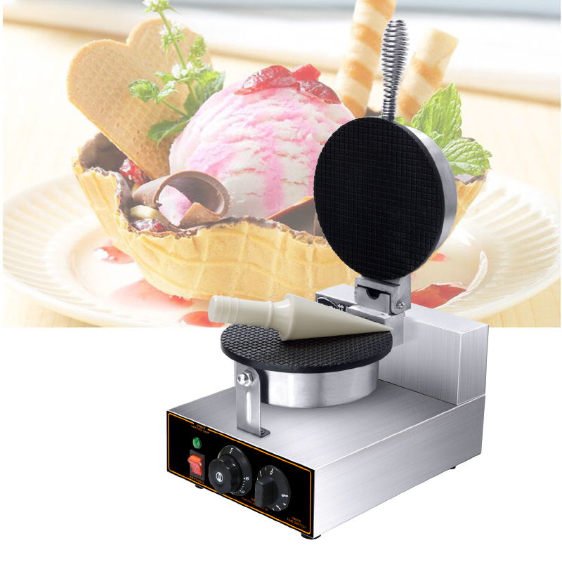 홈베이킹 콘 기계, 아이스크림 콘, 전기 베이킹 팬,  - Waffle Cone Maker 리뷰 및 가격