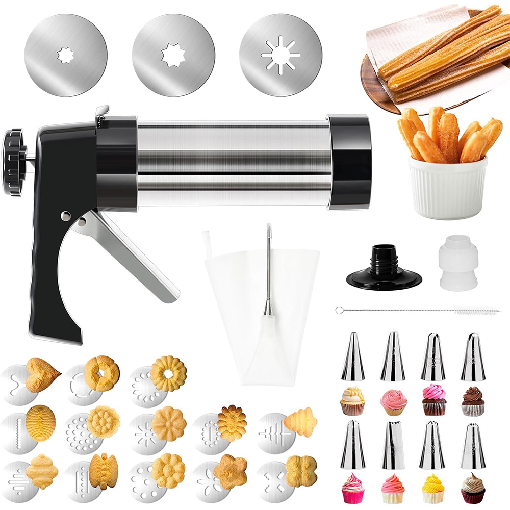 LMETJMA 3 in 1 츄러스 메이커 키트 스프리츠 - Churros Maker Gun 리뷰 및 가격